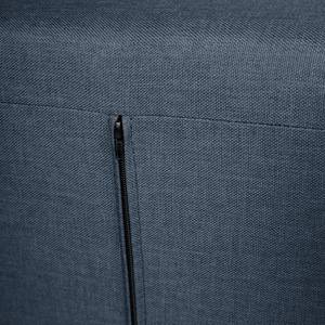 Poltrona letto ELANDS Tessuto - Tessuto Nims: blu jeans - Nero