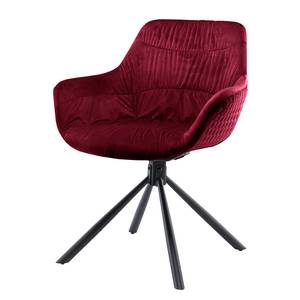 Chaise à accoudoirs Steinbach Polyester - Rouge