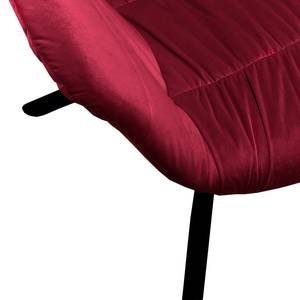 Armleunstoel Steinbach polyester - Rood