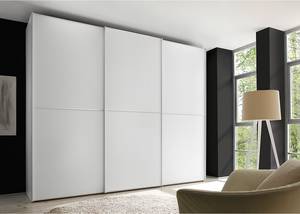 Schwebetürenschrank Sinfonie Plus Typ C Weiß - 298 x 222 cm - Classic - Silber