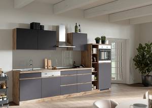 Oven-inbouwkast Turin combi A Grijs/Eikenhoutlook wotan