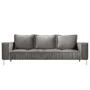 3-Sitzer Sofa Sides Samt Blonda: Grau