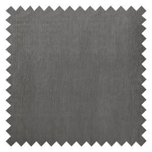 Méridienne Sides Velours Blonda: Gris - Alignement à droite