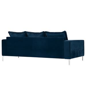 3-Sitzer Sofa Sides Samt Blonda: Marineblau