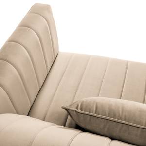 2-Sitzer Sofa Valun Samt Ravi: Creme