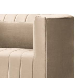 2-Sitzer Sofa Valun Samt Ravi: Creme