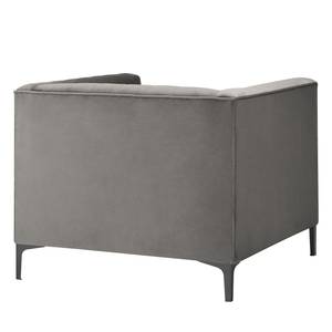 Fauteuil Valun Velours Ravi: Taupe