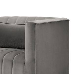 Fauteuil Valun Velours Ravi: Taupe