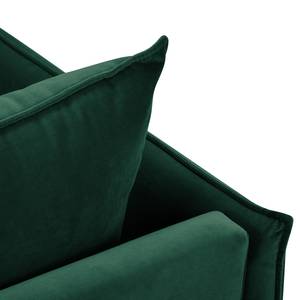 Fauteuil Amandola Velours Ravi: Antiek groen