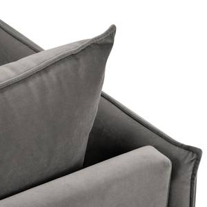 2-Sitzer Sofa Amandola Samt Ravi: Taupe