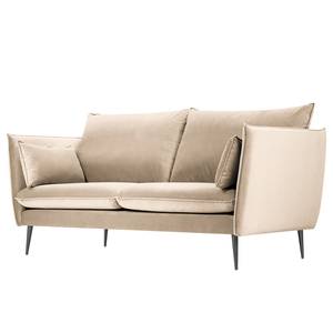 2-Sitzer Sofa Amandola Samt Ravi: Creme