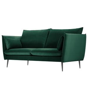 2-Sitzer Sofa Amandola Samt Ravi: Antikgrün