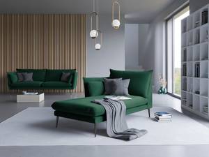 3-Sitzer Sofa Amandola Samt Ravi: Antikgrün