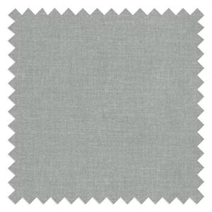 Canapé d’angle Joselis Microfibre Faria: Bleu gris - Méridienne longue à droite (vue de face)