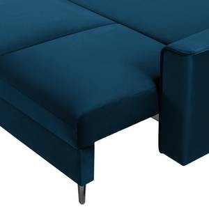 Divano letto Melsele Velluto Ravi: color blu marino