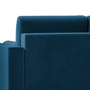 Canapé d’angle Melsele Velours Ravi: Bleu marine