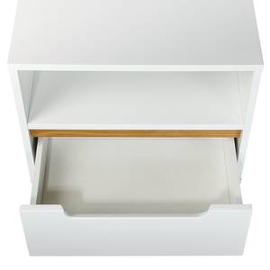 Nachtkommode Tenabo mit 1 Schublade Weiß