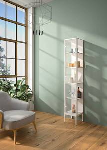 Vitrine Camira - Type B Blanc - Hauteur : 188 cm