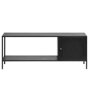 Open kast Carregal - diepte 35 cm staal - zwart - 120 x 47 cm