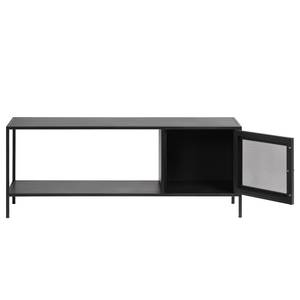 Open kast Carregal - diepte 35 cm staal - zwart - 120 x 47 cm