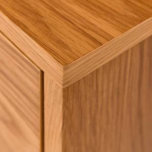 Table de chevet SEONI Plaqué bois véritable - Chêne