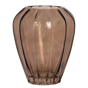 Vase Selvik Verre coloré - Marron - Hauteur : 29 cm