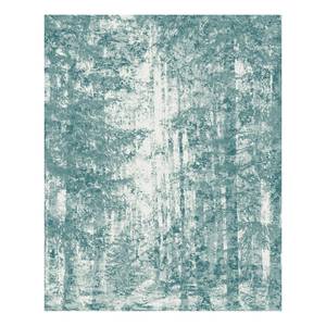 Fotomurale Endless Energy Tessuto non tessuto - Verde / Bianco - 200 x 250 cm