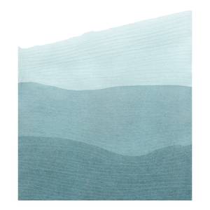 Vlies-fotobehang Mild Mounds vlies - groen/wit - 200 x 250 cm