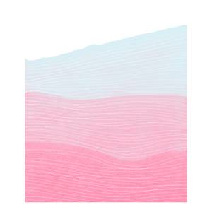 Papier peint intissé Strawberry Streets Intissé - Rose / Bleu / Lila - 200 x 250 cm
