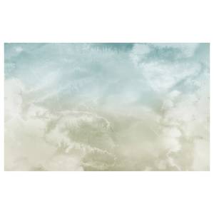 Vlies-fotobehang Broken Blend vlies - blauw/wit - 400 x 250 cm