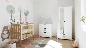 Babybett Katy Kiefer Massiv - 100 x 50 cm - Braun