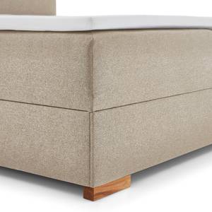 Letto boxspring Cooper Tessuto Fayna:Talpa - 180 x 200cm