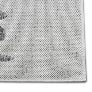 Laagpolig vloerkleed Cucina type 3 polypropeen/latex - crèmekleurig grijs - 92 x 150 cm
