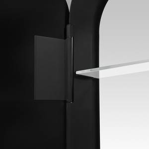 Spiegelkast Talos Ovaal aluminium - zwart