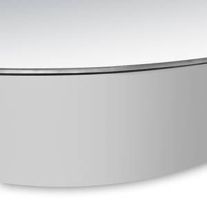 Spiegelkast Talos Rond - met verlichting aluminium - zilverkleurig
