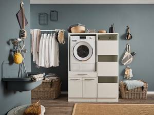 Wasmachinekast-set Laundreezy B Wit - 118 x 162 cm