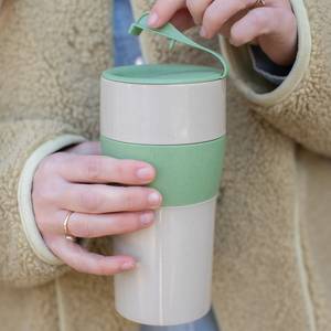 Mug isotherme Aroma To Go Recycle Polypropylène - Beige - Beige