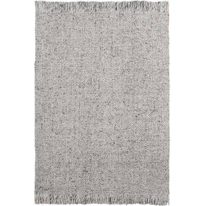 Wollen vloerkleed My Eskil wol / viscose - 200 x 290 cm - grijs - Grijs - 200 x 290 cm