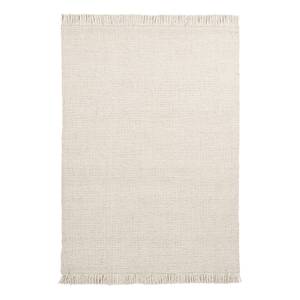 Wollteppich My Eskil Wolle / Viskose - 200 x 290 cm - Beige - Beige - 200 x 290 cm