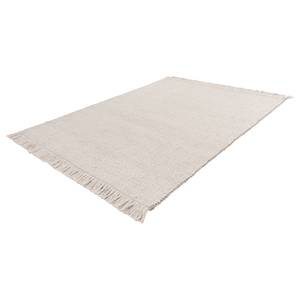 Wollteppich My Eskil Wolle / Viskose - 200 x 290 cm - Beige - Beige - 200 x 290 cm