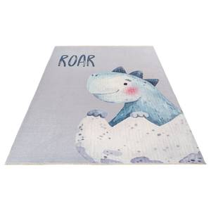 Kinderteppich My Greta Baumwolle / Polyester - 115 x 170 cm - Pastellblau - Pastellblau