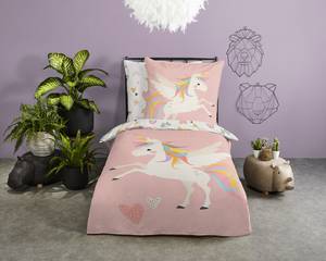 Parure de lit Unicorn Coton - 135 x 200 cm - Multicolore - 135 x 200 cm