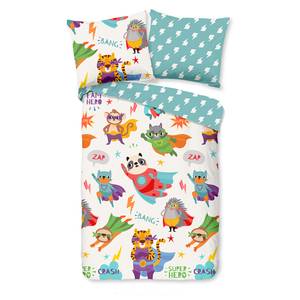 Parure de lit Superhero Coton - 120 x 150 cm - Multicolore - 120 x 150 cm