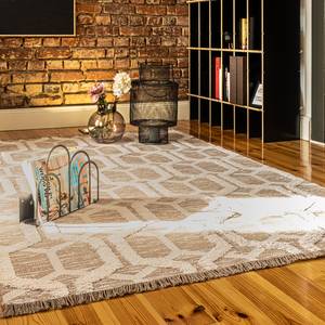 Kurzflorteppich My Nomad 440 Baumwolle / Polyester - 160 x 230 cm - Sand - Sand - 160 x 230 cm