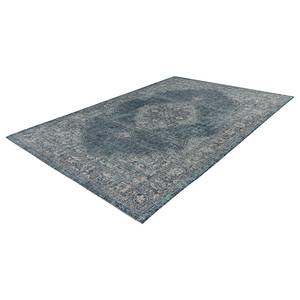 Kurzflorteppich My Nordic 875 Polypropylen - 80 x 150 cm - Blau - Blau - 80 x 150 cm