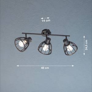 Plafondlamp Tilda 4 lichtbronnen ijzer