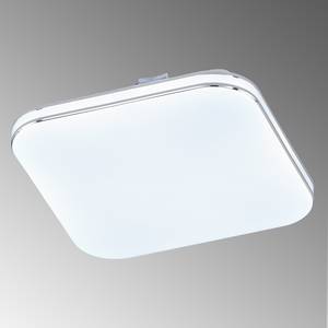 Plafonnier Porto Plexiglas - Blanc - 1 ampoule - 34 x 34 cm