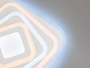 Plafondlamp Queen ijzer - wit - 2 lichtbronnen