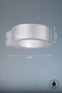 Wandlamp Torres ijzer - 1 lichtbron - Zilver