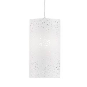 Hanglamp Thor 1 lichtbron ijzer - Wit